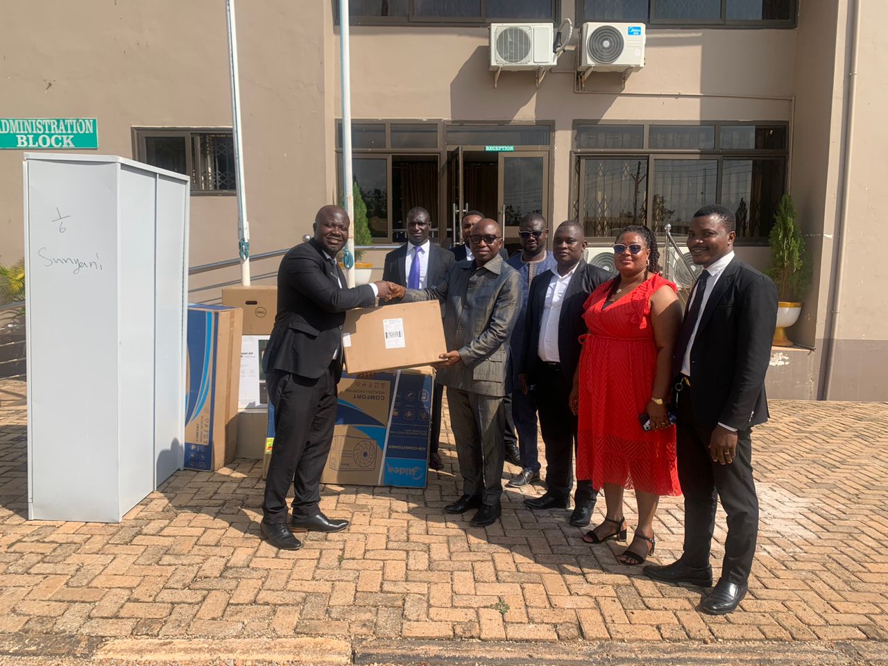 Strengthening Institutional Partnership: Stanbic Bank Donates Office Equipment to UENR, University of Energy and Natural Resources - Sunyani