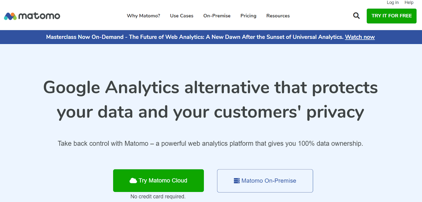 matomo google analytics alternative