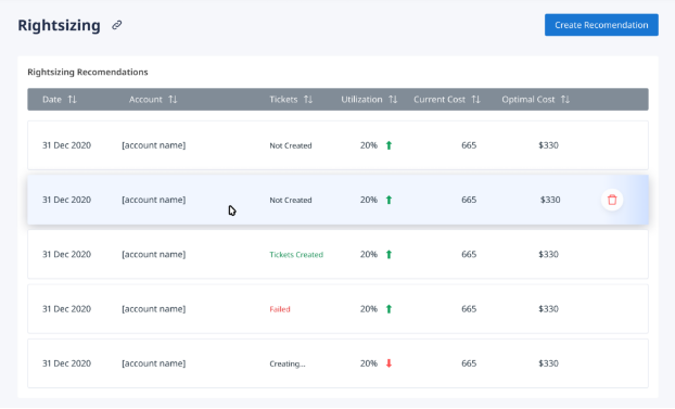 Rightsizing Feature by Binadox
