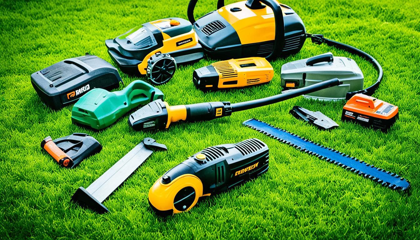 Power tools for landscaping