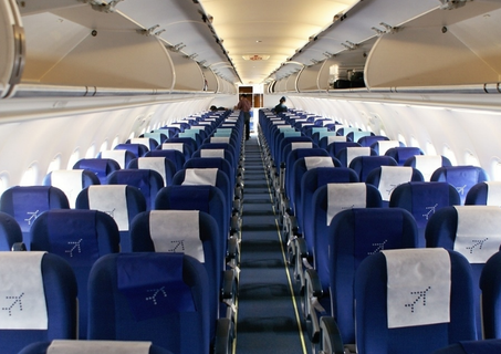 Fasilitas kabin maskapai Indigo Airlines tipe Airbus A320Neo