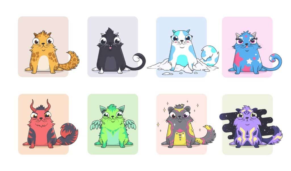 nft cryptokitties platforme achat