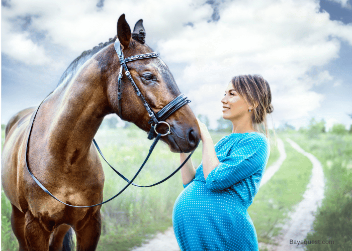 BEnefits of Riding a Horse While Pregnant