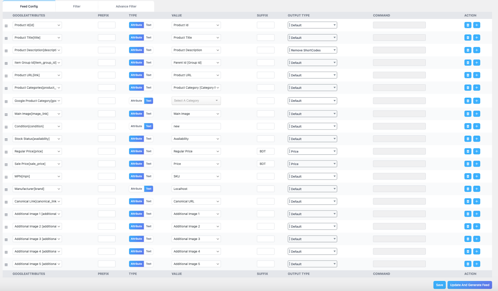 plugin will automatically generate the necessary attributes for you. 