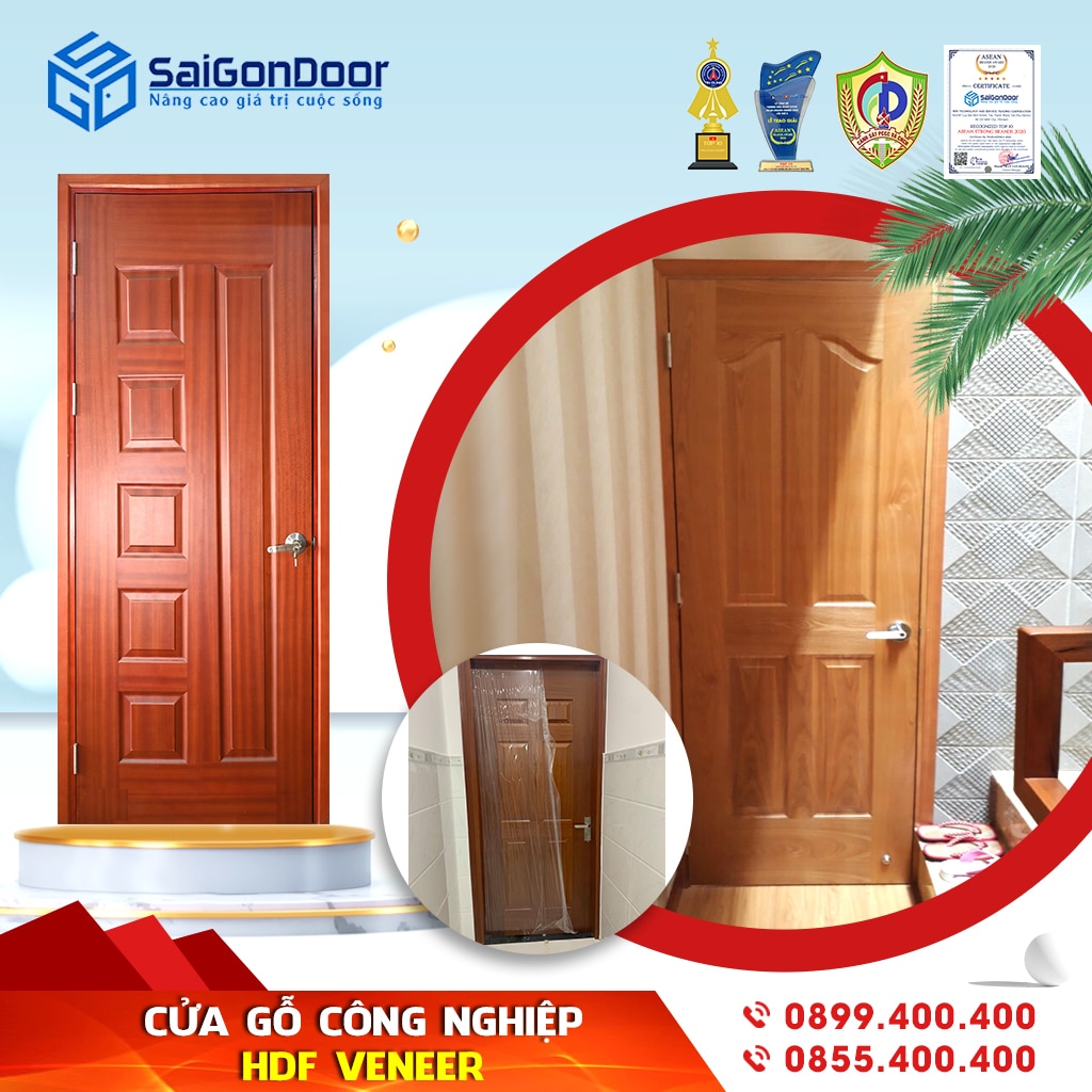 CỬA gỗ giá rẻ SAIGONDOOR - lựa chọn phù hợp với ngân sách của bạn