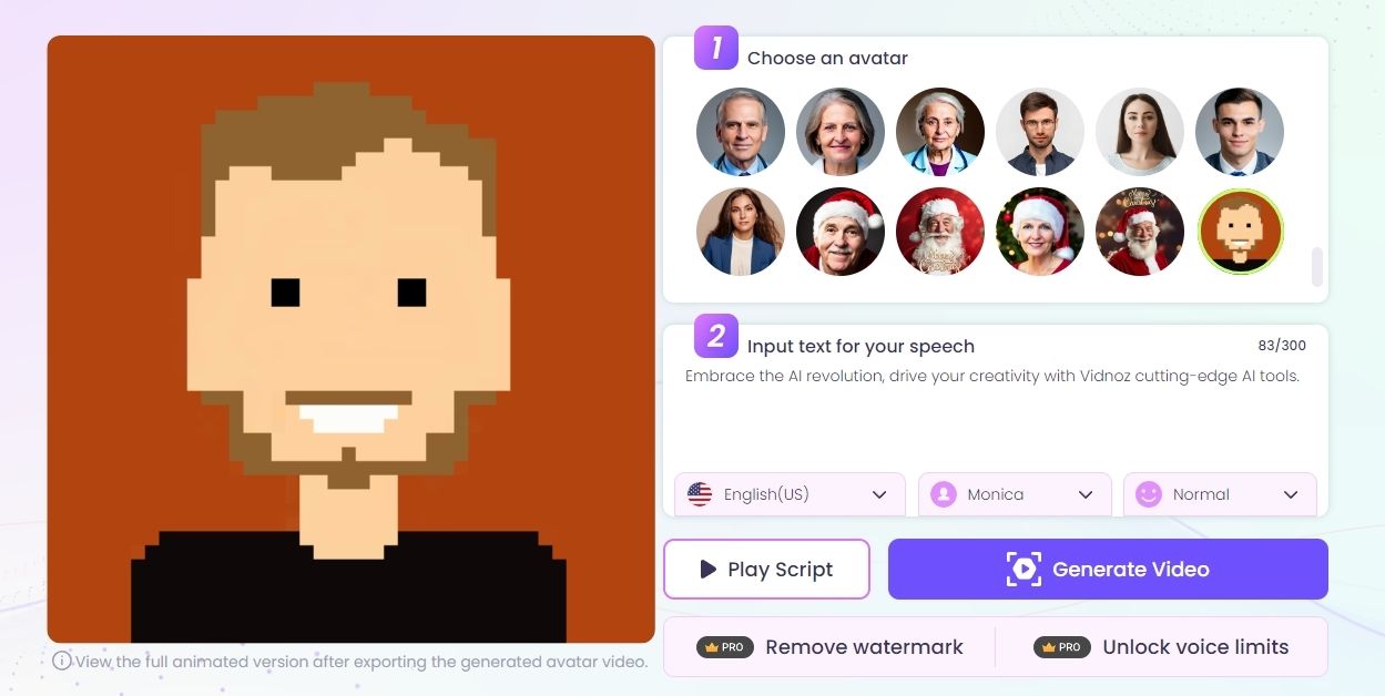 Bring Your Avatar to Life with Free Vidnoz AI Talking Avatar