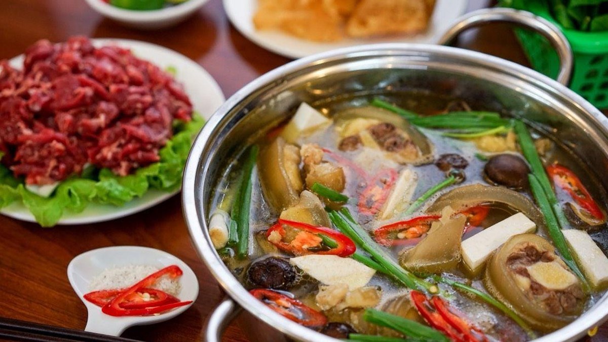lẩu đuôi bò