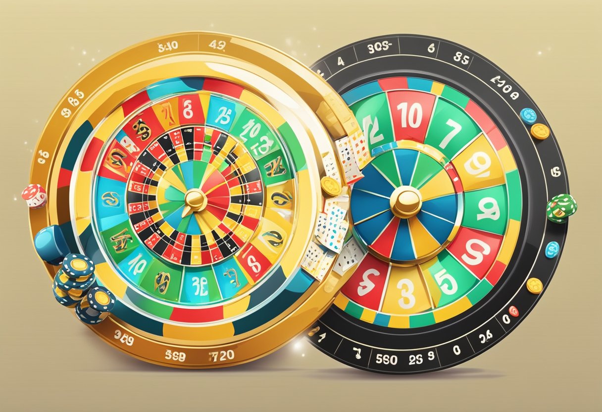 A comparison of winning odds. Big jackpot vs. small chances. Guide to choosing between online casinos and online lotteries