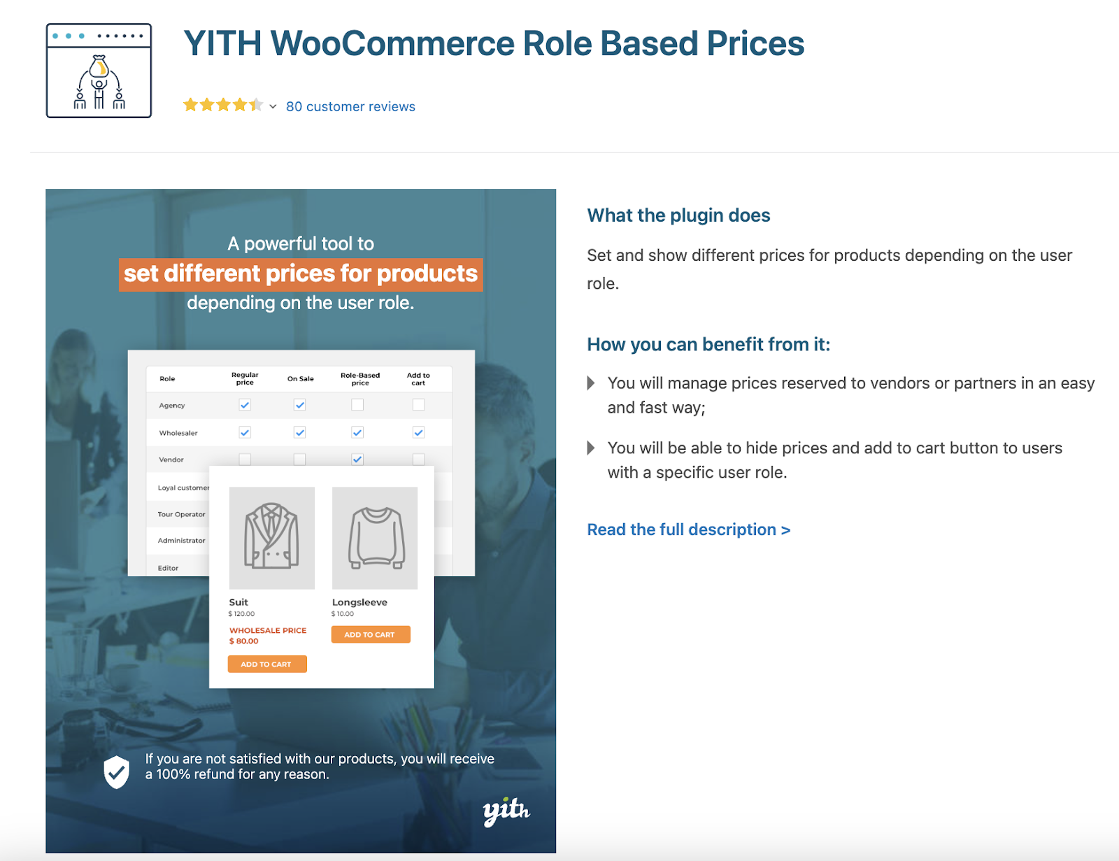 YITH WooCommerce Role Based Prices Plugin