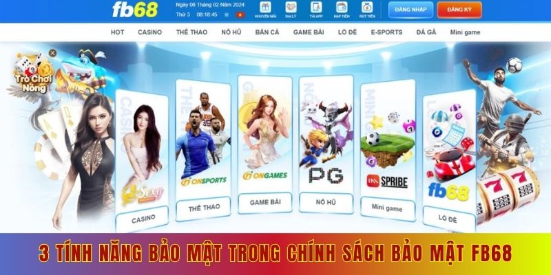 3 tính năng bảo mật trong chính sách bảo mật Fb68