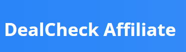 DealCheck Affiliate marketing program