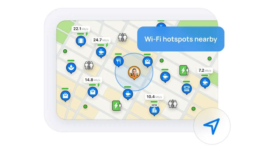 Utiliza apps para encontrar wifi gratis cerca a ti