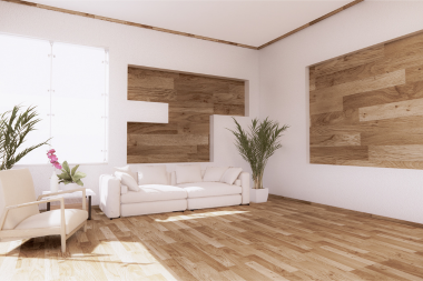 tips to choose the right flooring for your home remodel modern living room with wood walls custom built michigan