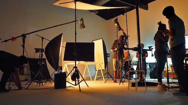 Documentary Film Director in  studio