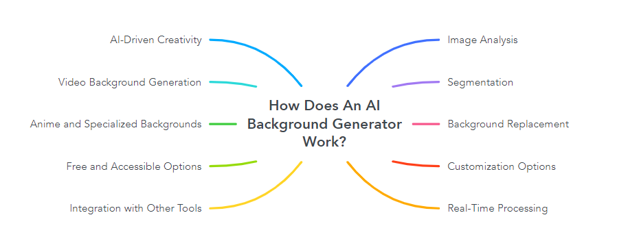 How Does An AI Background Generator Work?