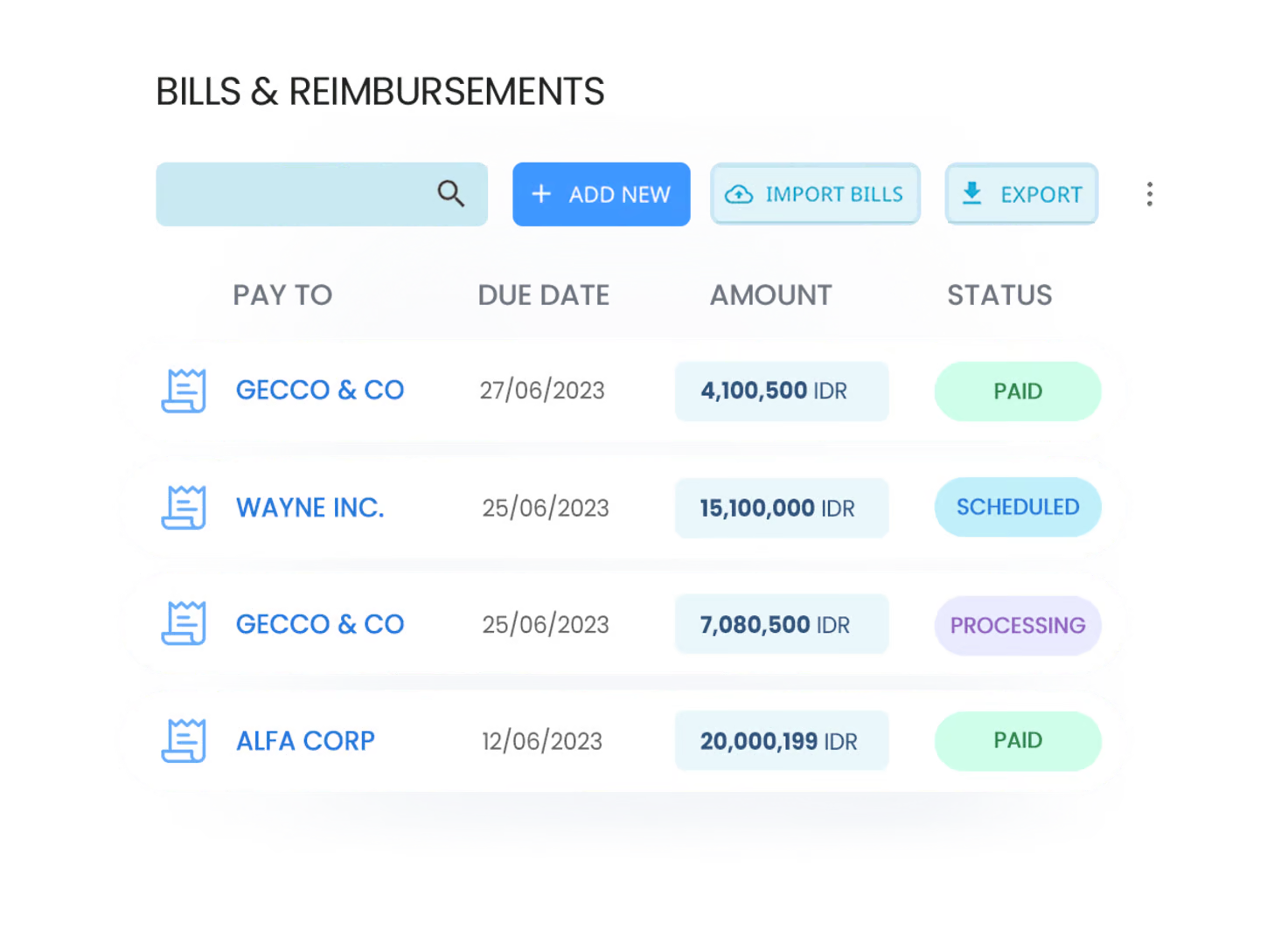 procure-to-pay software disbursement