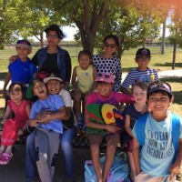 Children visiting visit educational sites.