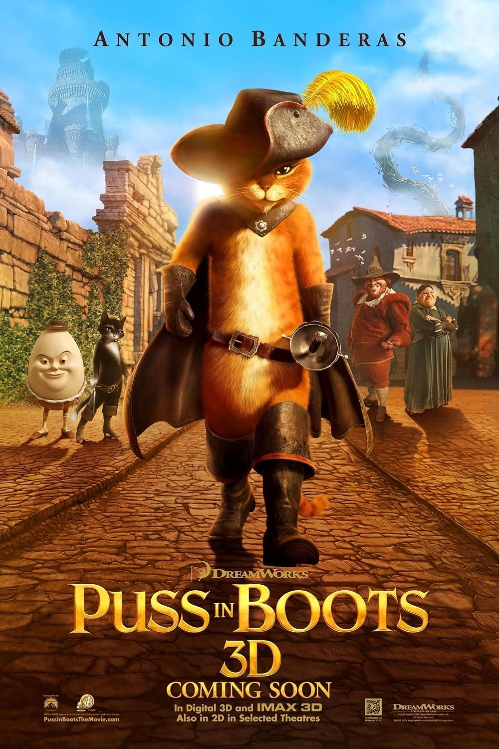 Puss In Boots- adventure fantasy movie list