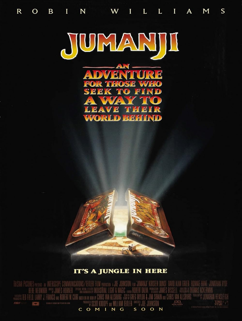 Jumanji- adventure fantasy film