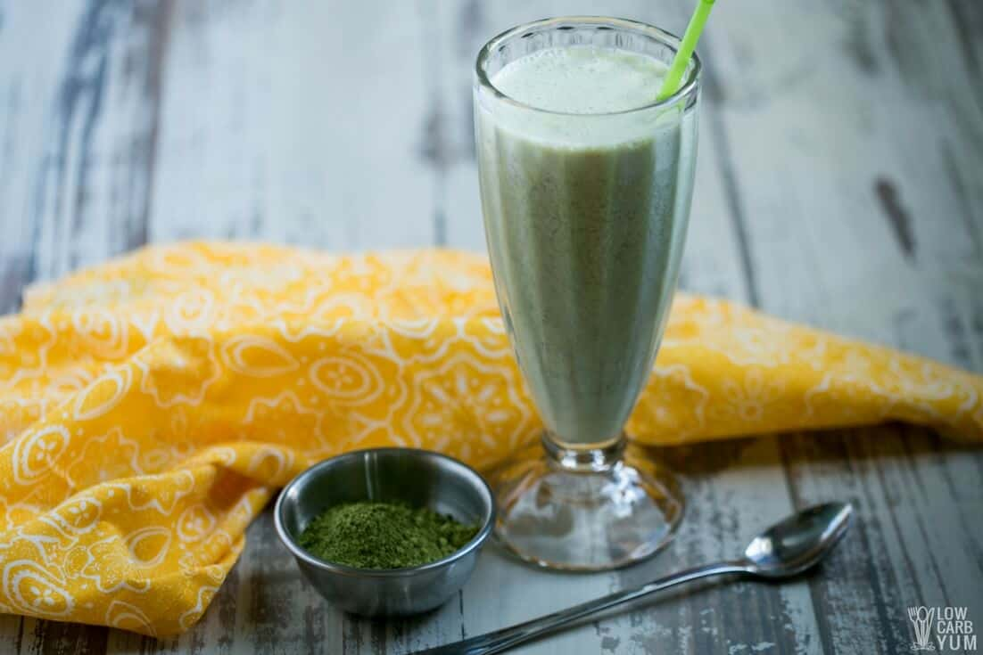 Matcha Green Tea Smoothie | High Protein Low Carb Smoothies