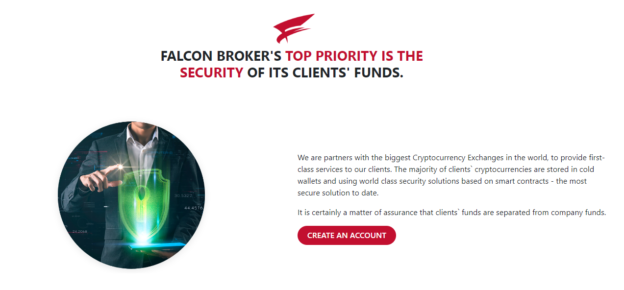 Falcon Broker security benefits