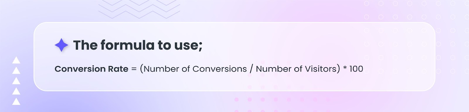 Conversion Rate Formula