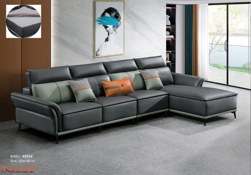 Top 50+ mẫu sofa nỉ giả da đẹp cho phòng khách tiện nghi