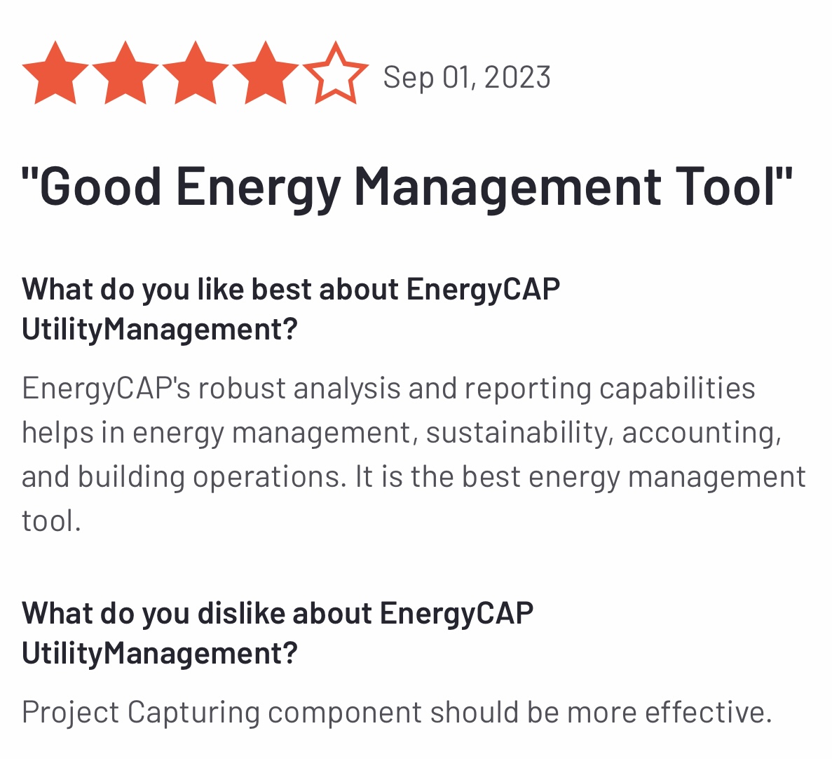 Energy CAP Pros and Cons - G2 Reviews