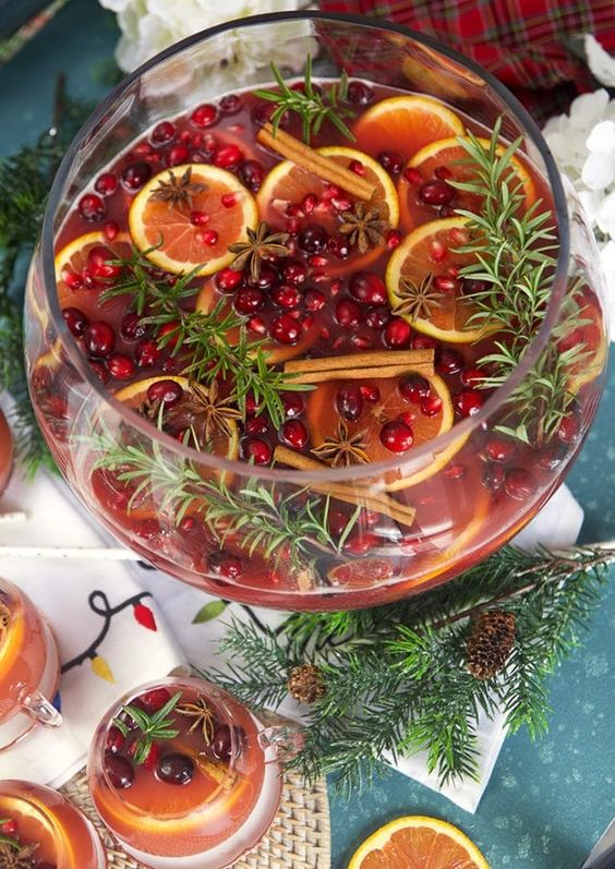 christmas punch for christmas dinner ideas for a large group