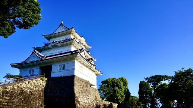 小田原城の写真。