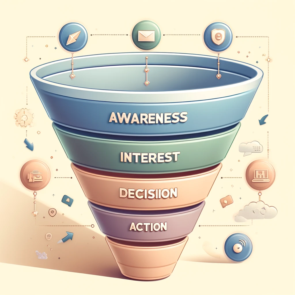 Stages of Sales Funnel