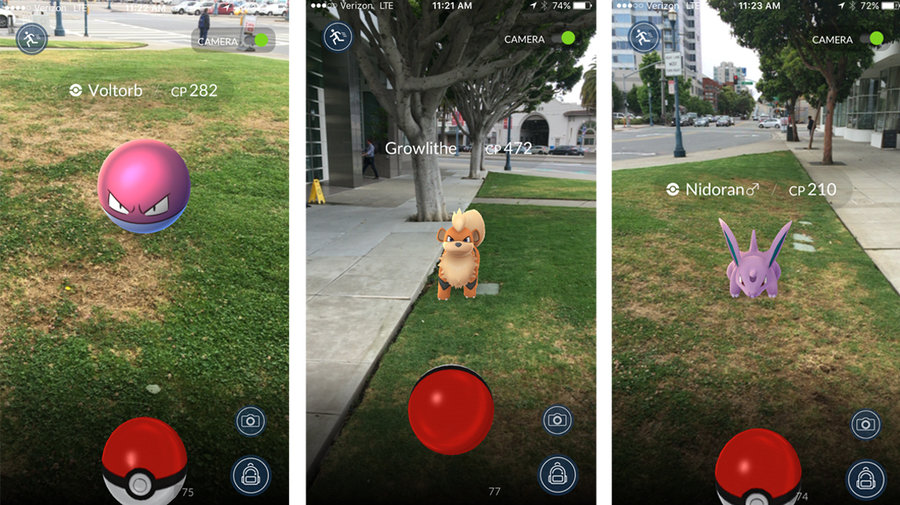 Pokémon GO example of location-based segmentation