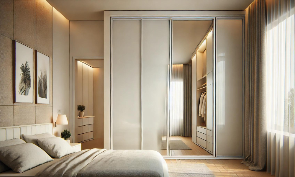 Inset Sliding Wardrobe