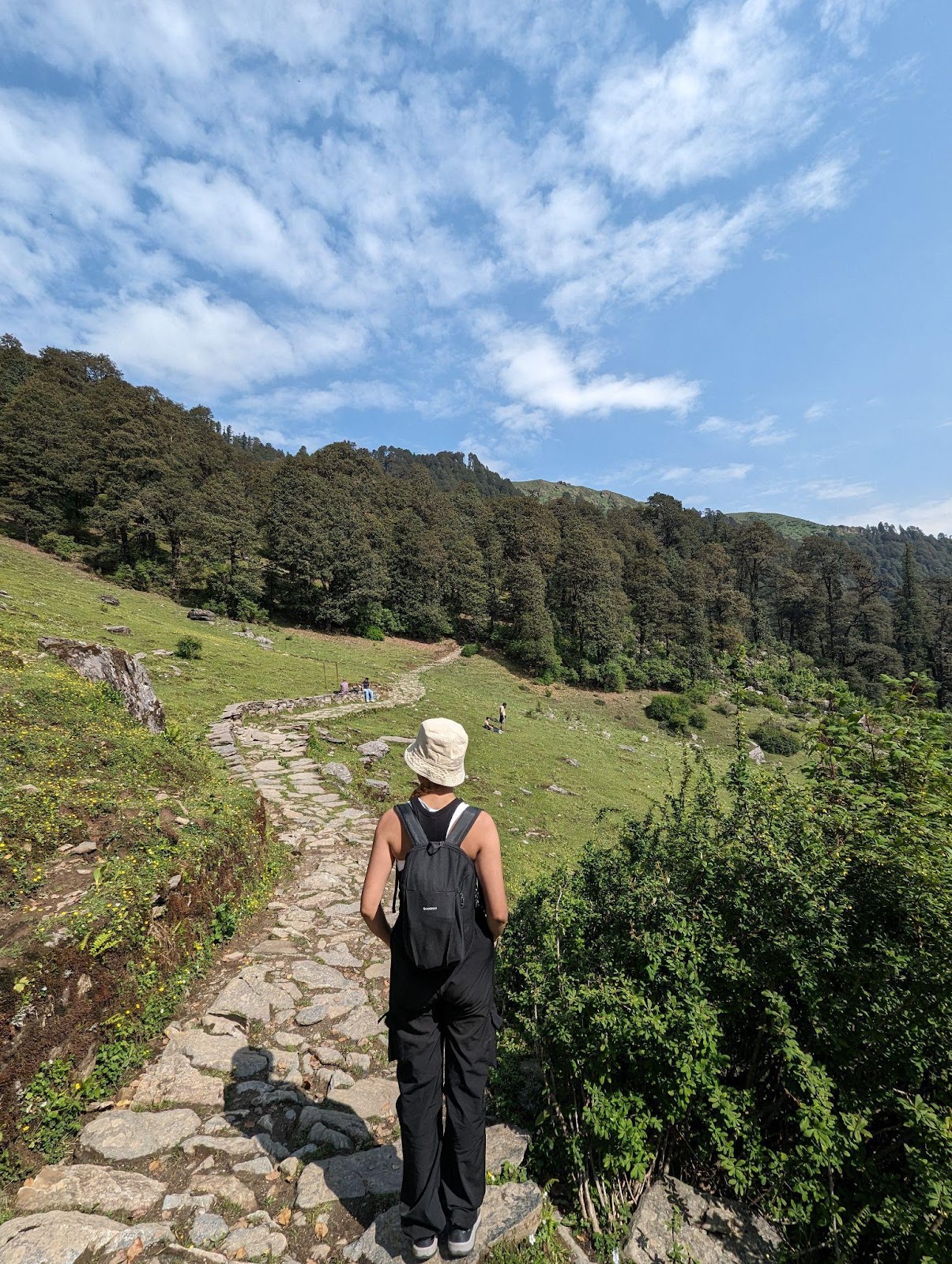 trekking towards dayara bugyal