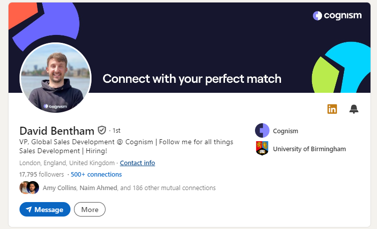 How to find someones'email on LinkedIn.