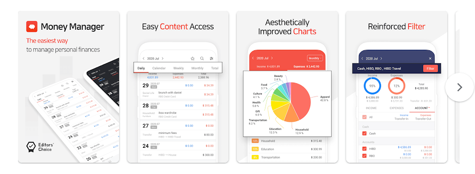 aplikasi catatan keuangan Money Manager Expense & Budget