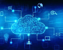 Image of Cloud Computing technology in computer engineering