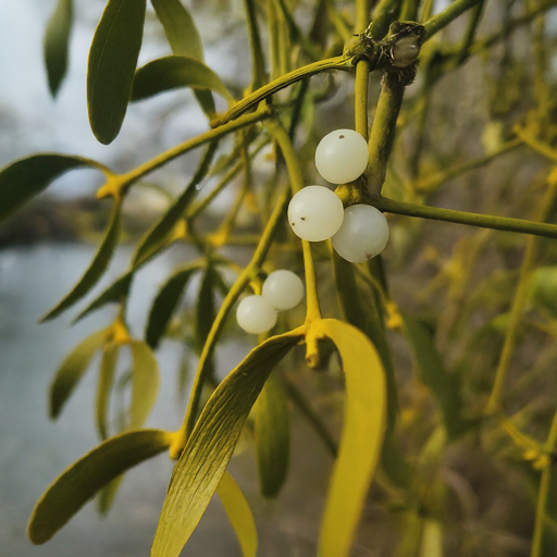 Western Mistletoe (Phoradendron serotinum)