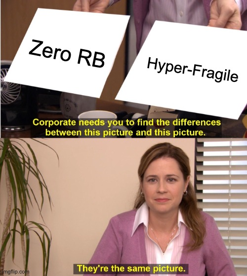 Zero RB vs. Hyper Fragile