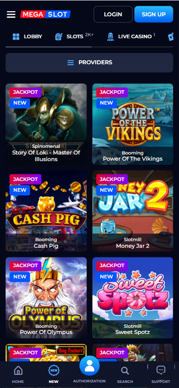 Mega Slot Online Casino Singapore