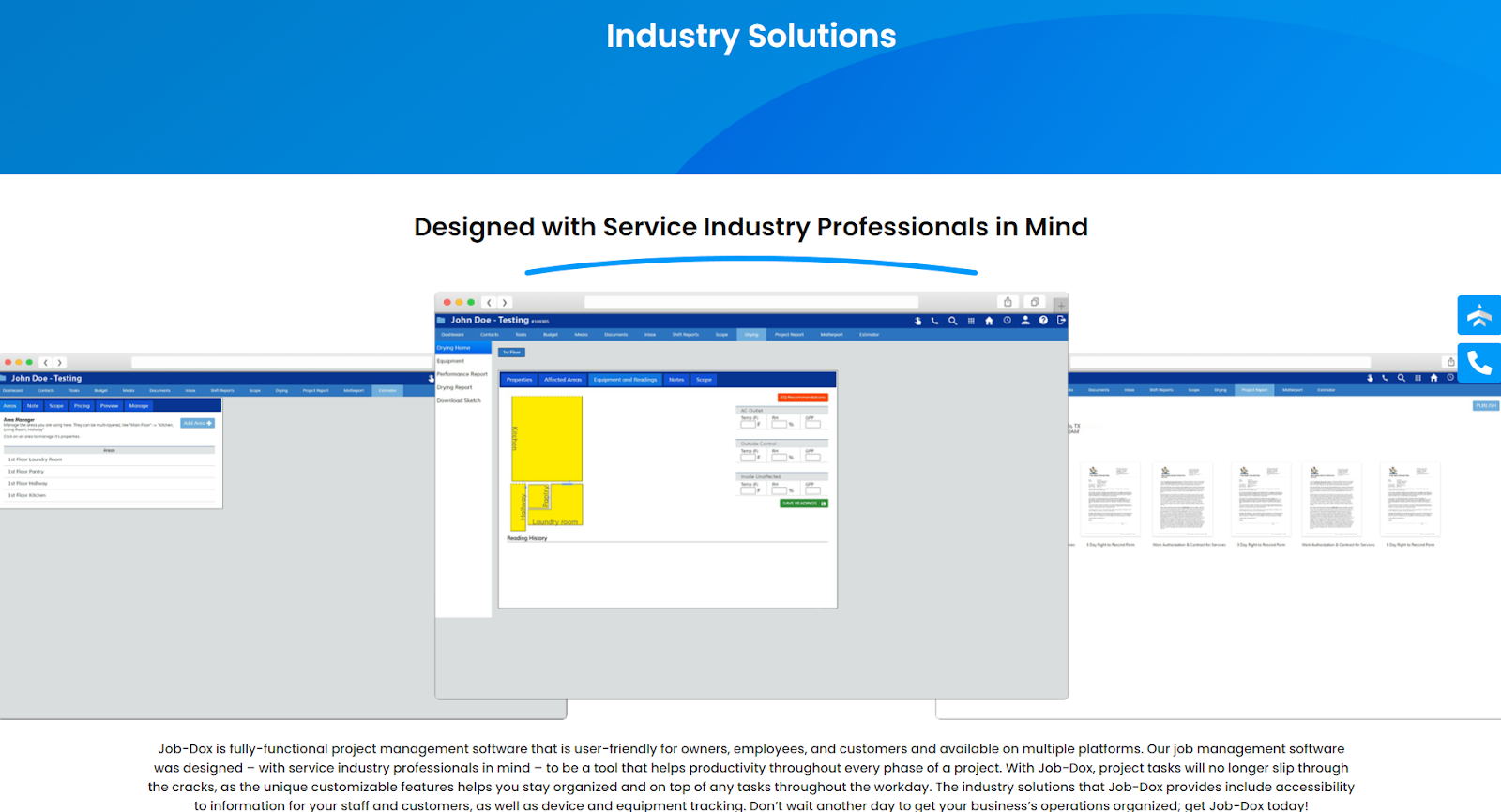 Job-Dox's Field Service Estimating Software