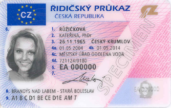 řidičský průkaz pro cizince v České republice