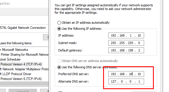 change IP address of domain controller