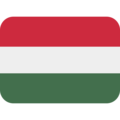 Flag: Hungary on Twitter Twemoji 12.1