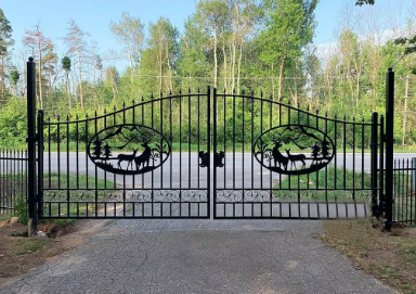 Wrought Iron Gates: