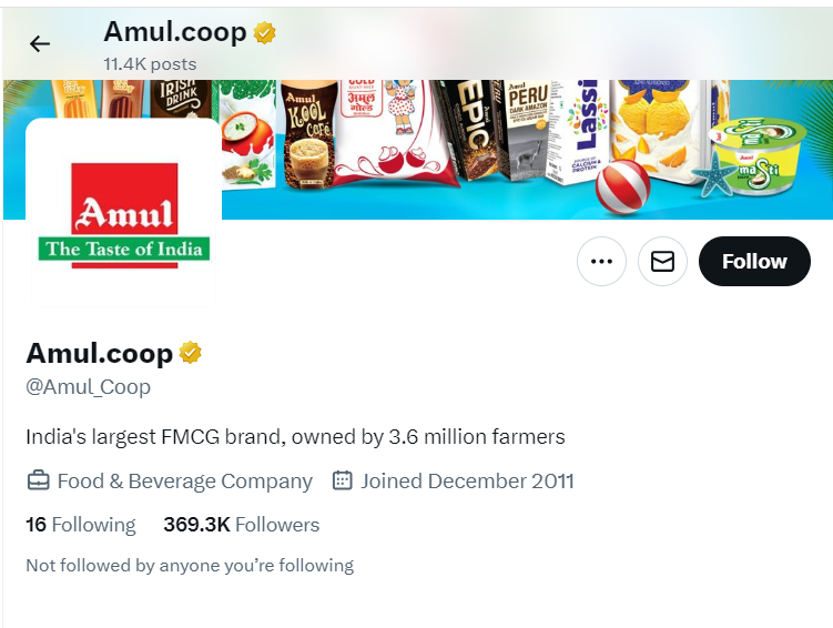 amul social media strategy