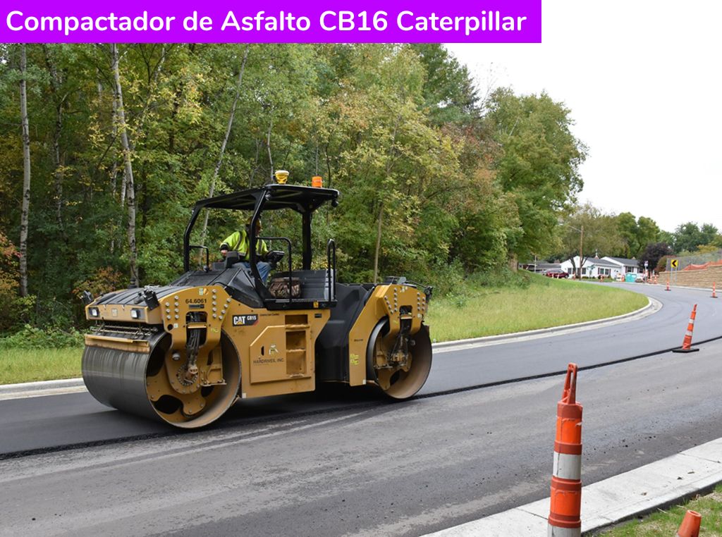 Catálogo Compactador de Asfalto CB16 Caterpillar