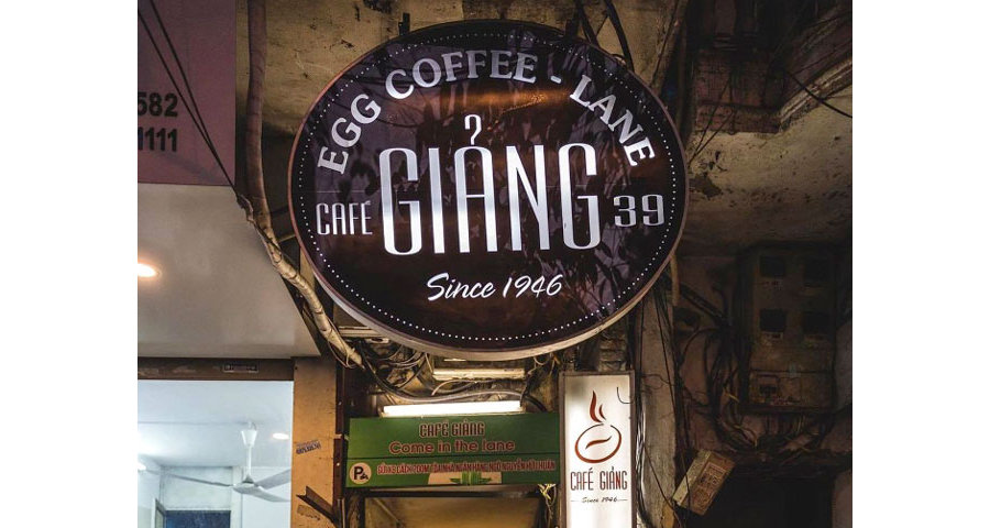 make a presentation on giang coffee