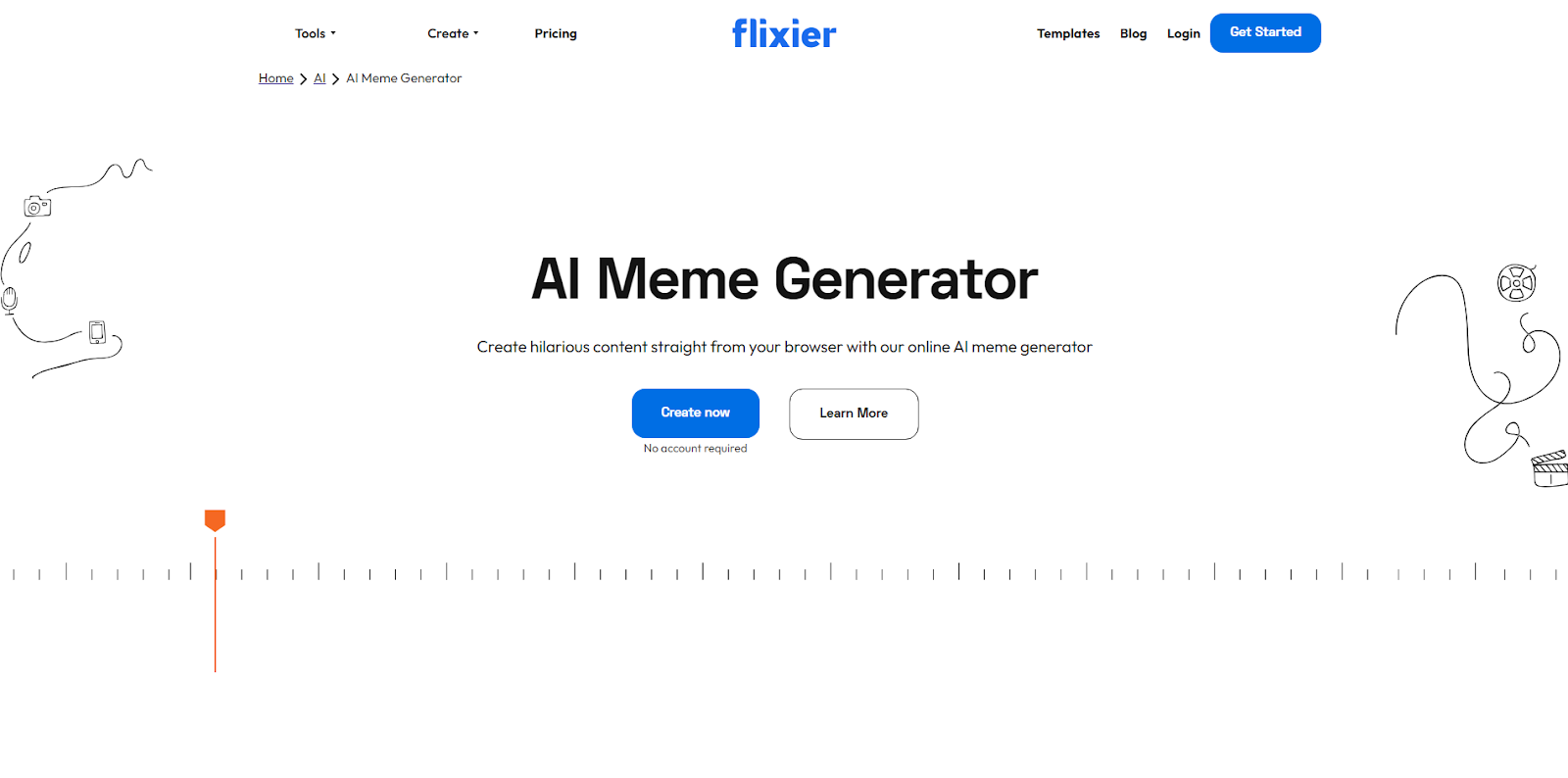 Flixier AI Meme Generator