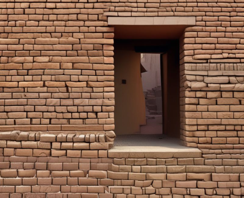 Adobe consists of sun-dried bricks made from a mixture of earth and organic materials such as straw. This ancient building technique has been used for thousands of years, particularly in arid and semi-arid regions.